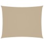 Toldo de vela rectangular tela Oxford beige 2,5x4 m en Sombrillas | Comprar online en Foru.es