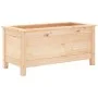 Jardinera madera maciza de pino 82,5x40x39 cm de vidaXL, Maceteros y jardineras - Ref: Foro24-825254, Precio: 67,66 €, Descue...