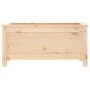 Jardinera madera maciza de pino 82,5x40x39 cm de vidaXL, Maceteros y jardineras - Ref: Foro24-825254, Precio: 67,66 €, Descue...