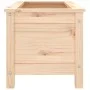 Jardinera madera maciza de pino 82,5x40x39 cm de vidaXL, Maceteros y jardineras - Ref: Foro24-825254, Precio: 67,66 €, Descue...