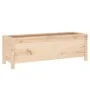 Arriate elevado de jardín madera maciza de pino 119,5x40x39 cm de vidaXL, Maceteros y jardineras - Ref: Foro24-825261, Precio...