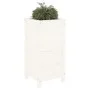 Jardinera madera maciza de pino blanco 40x40x78 cm de vidaXL, Maceteros y jardineras - Ref: Foro24-825276, Precio: 78,90 €, D...