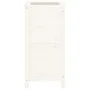 Jardinera madera maciza de pino blanco 40x40x78 cm de vidaXL, Maceteros y jardineras - Ref: Foro24-825276, Precio: 78,90 €, D...