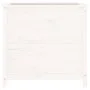 Jardinera madera maciza de pino blanco 82,5x40x78 cm de vidaXL, Maceteros y jardineras - Ref: Foro24-825283, Precio: 85,76 €,...