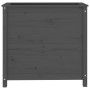 Jardinera madera maciza de pino gris 82,5x40x78 cm de vidaXL, Maceteros y jardineras - Ref: Foro24-825284, Precio: 120,94 €, ...