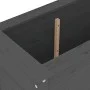 Jardinera madera maciza de pino gris 82,5x40x78 cm de vidaXL, Maceteros y jardineras - Ref: Foro24-825284, Precio: 119,34 €, ...