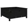 Jardinera madera maciza de pino negro 82,5x82,5x39 cm de vidaXL, Maceteros y jardineras - Ref: Foro24-825300, Precio: 104,24 ...