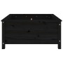 Jardinera madera maciza de pino negro 82,5x82,5x39 cm de vidaXL, Maceteros y jardineras - Ref: Foro24-825300, Precio: 105,58 ...