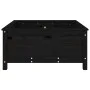 Jardinera madera maciza de pino negro 82,5x82,5x39 cm de vidaXL, Maceteros y jardineras - Ref: Foro24-825300, Precio: 104,24 ...
