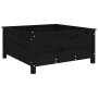 Jardinera madera maciza de pino negro 82,5x82,5x39 cm de vidaXL, Maceteros y jardineras - Ref: Foro24-825300, Precio: 105,58 ...