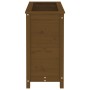 Jardinera madera maciza de pino marrón miel 82,5x40x78 cm de vidaXL, Maceteros y jardineras - Ref: Foro24-825285, Precio: 91,...