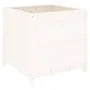 Jardinera madera maciza de pino blanco 82,5x82,5x78 cm de vidaXL, Maceteros y jardineras - Ref: Foro24-825304, Precio: 156,70...