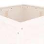 Jardinera madera maciza de pino blanco 82,5x82,5x78 cm de vidaXL, Maceteros y jardineras - Ref: Foro24-825304, Precio: 156,70...