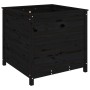 Jardinera madera maciza de pino negro 82,5x82,5x78 cm de vidaXL, Maceteros y jardineras - Ref: Foro24-825307, Precio: 158,04 ...