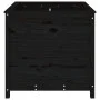 Jardinera madera maciza de pino negro 82,5x82,5x78 cm de vidaXL, Maceteros y jardineras - Ref: Foro24-825307, Precio: 155,74 ...