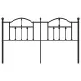 Kopfteil aus schwarzem Metall, 160 cm von vidaXL, Kopf- und Fußteile - Ref: Foro24-353474, Preis: 55,58 €, Rabatt: %