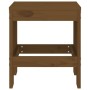 Taburetes de jardín 2 uds madera pino marrón miel 40x36x45 cm de vidaXL, Sillas de jardín - Ref: Foro24-825341, Precio: 75,82...