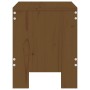 Taburetes de jardín 2 uds madera pino marrón miel 40x36x45 cm de vidaXL, Sillas de jardín - Ref: Foro24-825341, Precio: 75,82...