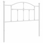 Cabecero de metal blanco 100 cm de vidaXL, Cabeceros y pies de cama - Ref: Foro24-353517, Precio: 32,39 €, Descuento: %