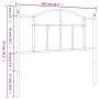 Kopfteil aus weißem Metall, 100 cm von vidaXL, Kopf- und Fußteile - Ref: Foro24-353517, Preis: 31,87 €, Rabatt: %