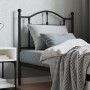 Cabecero de metal negro 80 cm de vidaXL, Cabeceros y pies de cama - Ref: Foro24-353466, Precio: 31,96 €, Descuento: %