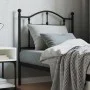 Kopfteil aus schwarzem Metall, 80 cm von vidaXL, Kopf- und Fußteile - Ref: Foro24-353466, Preis: 31,42 €, Rabatt: %