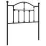 Cabecero de metal negro 80 cm de vidaXL, Cabeceros y pies de cama - Ref: Foro24-353466, Precio: 31,96 €, Descuento: %