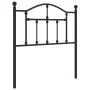 Kopfteil aus schwarzem Metall, 80 cm von vidaXL, Kopf- und Fußteile - Ref: Foro24-353466, Preis: 31,42 €, Rabatt: %