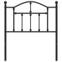 Cabecero de metal negro 80 cm de vidaXL, Cabeceros y pies de cama - Ref: Foro24-353466, Precio: 31,96 €, Descuento: %