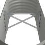 Jardinera arriate acero galvanizado gris 114x40x36 cm en Macetas y jardineras | Comprar online en Foru.es