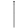 Cabecero de metal negro 100 cm de vidaXL, Cabeceros y pies de cama - Ref: Foro24-353468, Precio: 32,98 €, Descuento: %