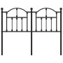 Kopfteil aus schwarzem Metall, 120 cm von vidaXL, Kopf- und Fußteile - Ref: Foro24-353470, Preis: 50,30 €, Rabatt: %