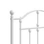 Kopfteil aus weißem Metall, 180 cm von vidaXL, Kopf- und Fußteile - Ref: Foro24-353524, Preis: 49,65 €, Rabatt: %