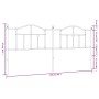 Cabecero de metal blanco 193 cm de vidaXL, Cabeceros y pies de cama - Ref: Foro24-353525, Precio: 49,03 €, Descuento: %