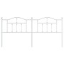 Cabecero de metal blanco 200 cm de vidaXL, Cabeceros y pies de cama - Ref: Foro24-353526, Precio: 52,14 €, Descuento: %