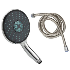 Alcachofa de ducha multiusos con flexo de 1,5 m cromado de vidaXL, Cabezales de ducha - Ref: Foro24-146487, Precio: 29,86 €, ...