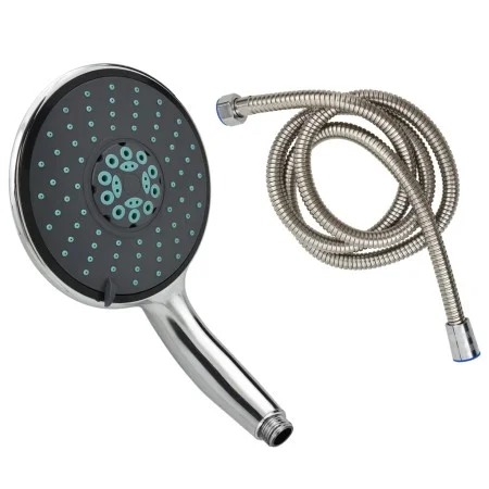 Alcachofa de ducha multiusos con flexo de 1,5 m cromado de vidaXL, Cabezales de ducha - Ref: Foro24-146487, Precio: 27,87 €, ...