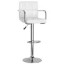 Taburetes de cocina 2 unidades cuero sintético blanco de vidaXL, Taburetes de cocina - Ref: Foro24-334593, Precio: 118,07 €, ...