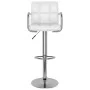 Taburetes de cocina 2 unidades cuero sintético blanco de vidaXL, Taburetes de cocina - Ref: Foro24-334593, Precio: 118,07 €, ...