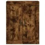 Aparador alto madera contrachapada roble ahumado 69,5x34x180 cm de vidaXL, Aparadores - Ref: Foro24-3199822, Precio: 168,32 €...