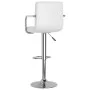 Taburetes de cocina 2 unidades cuero sintético blanco de vidaXL, Taburetes de cocina - Ref: Foro24-334593, Precio: 118,07 €, ...