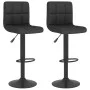 Taburetes de cocina 2 unidades tela negro de vidaXL, Taburetes de cocina - Ref: Foro24-334288, Precio: 126,32 €, Descuento: %