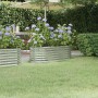 Jardinera de acero galvanizado plateado 114x40x68 cm en Macetas y jardineras | Comprar online en Foru.es