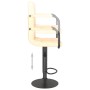 Taburete de cocina de terciopelo crema de vidaXL, Taburetes de cocina - Ref: Foro24-334647, Precio: 72,59 €, Descuento: %