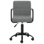 Sillas de comedor giratorias 2 unidades terciopelo gris oscuro de vidaXL, Sillas de comedor - Ref: Foro24-334722, Precio: 128...