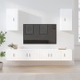 Set de muebles para TV 6 piezas madera contrachapada blanco en Muebles TV | Comprar online en Foru.es