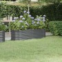 Jardinera arriate acero galvanizado antracita 152x40x36 cm en Macetas y jardineras | Comprar online en Foru.es