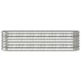 Jardinera arriate acero galvanizado plata 152x40x36 cm en Macetas y jardineras | Comprar online en Foru.es