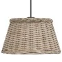 Pantalla para lámpara de techo mimbre marrón Ø50x30 cm de vidaXL, Pantallas para lámparas - Ref: Foro24-364379, Precio: 48,50...