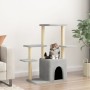 Rascador para gatos con postes de sisal gris claro 97,5 cm de vidaXL, Mobiliario para gatos - Ref: Foro24-172050, Precio: 38,...